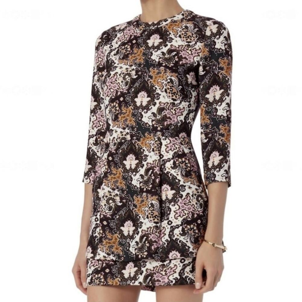 ALC Tordi Silk Mini Dress